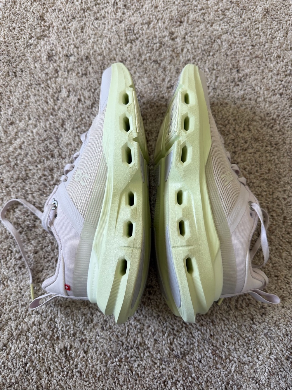 On Cloudpulse Next Lily Linen Women’s Training Shoes Size 5.5 EU 36.5 EUC - Picture 4 of 7